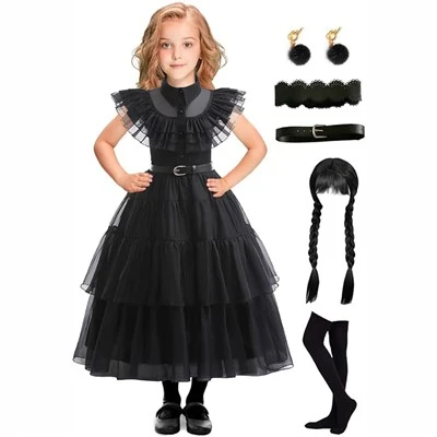 Wednesday Addams kostim 5t