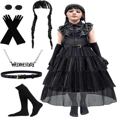 Wednesday Addams Costume Age 7 8